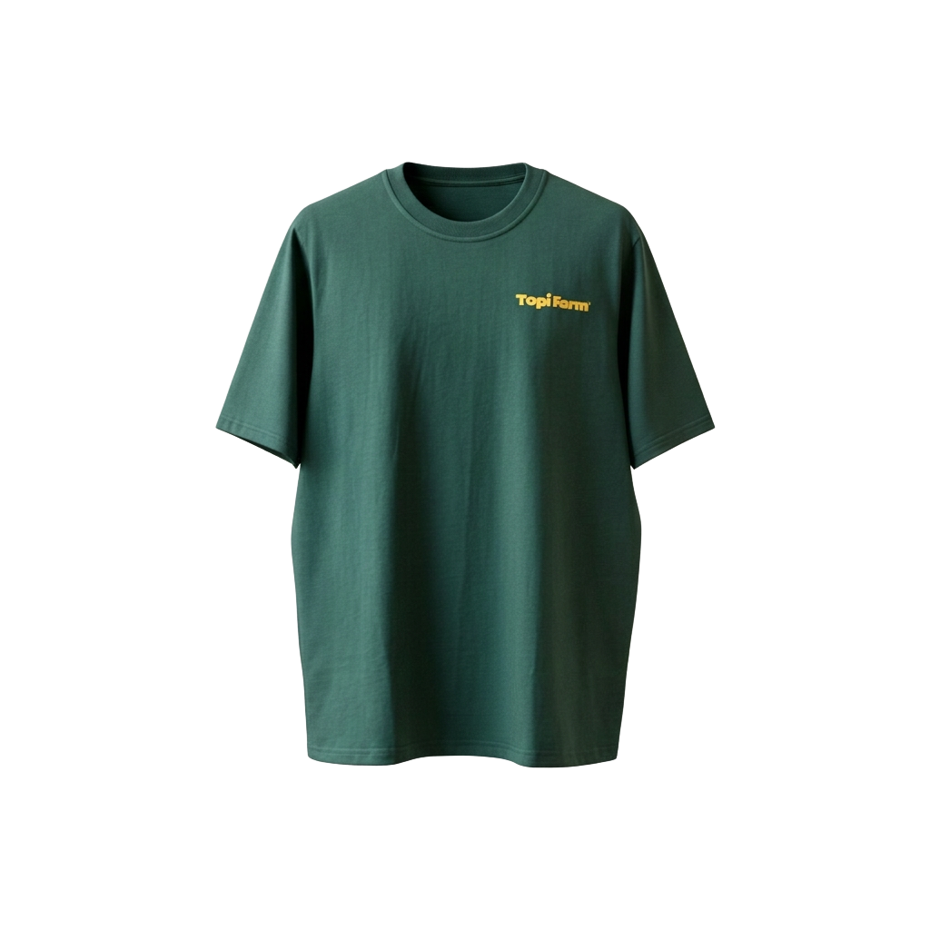 Tropi Farm — Forest / Yellow print t-shirt